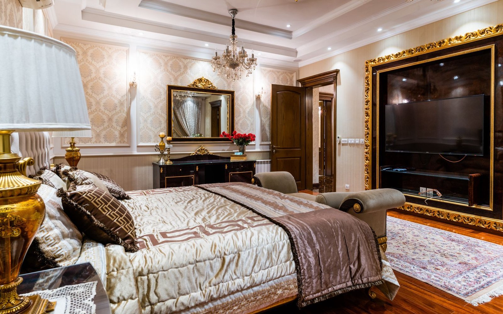 Bridal suite interior